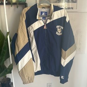 Notre Dame Fighting Irish starter zip up jacket. Size XL